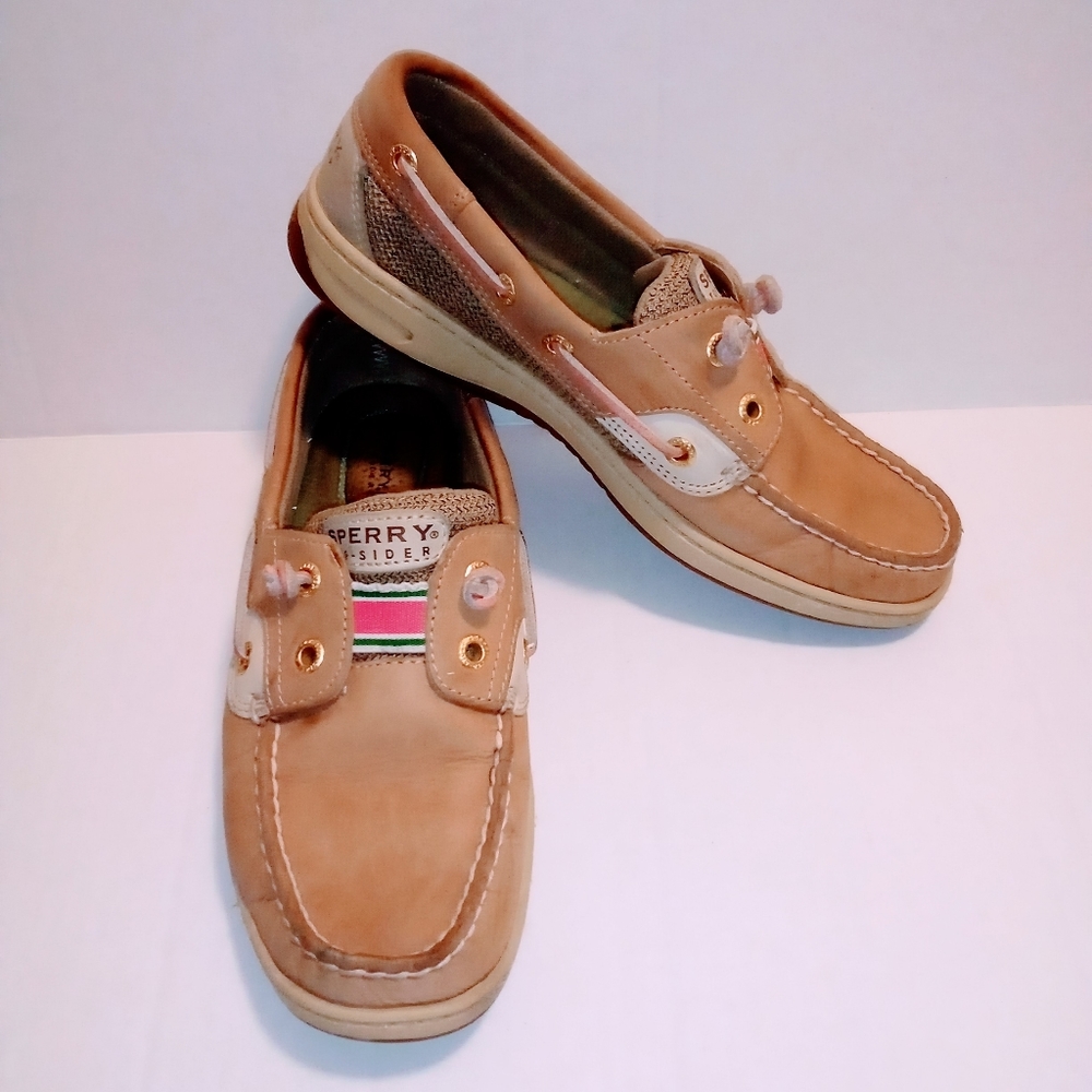 Sperry top sider rainbowfish boat shoes Leather